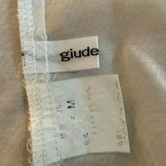 Japanese brand white sheer ruffle - Picture 8 of 8